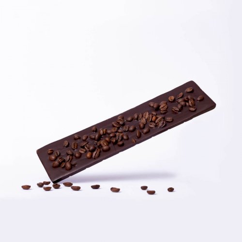 Tabliczka prawdziwej belgijskiej czekolady - deserowa z kawą